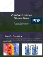 Presión Osmótica