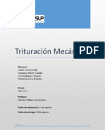 Informe NÂ° 2 de Laboratorio de Procesamiento de Minerales I