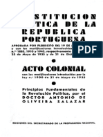 ConstitucionPortuguesa 1933 (Con Reformas 1936)
