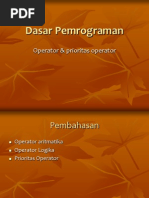 Dasar Pemrograman vi