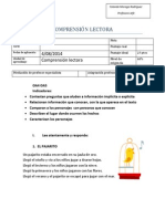 Comprensión Lectora