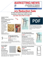 Inventory Reduction Sale: Retail Marketing News