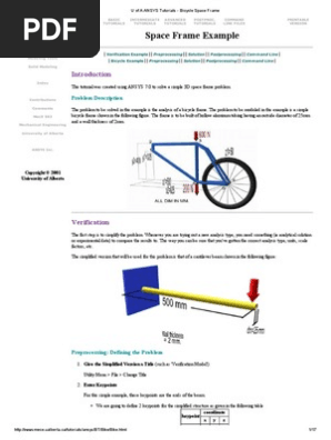 Basic - Bicycle Space Frame