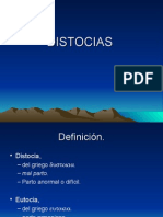 DISTOCIAs