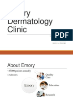 Emory Dermatology Clinic: Sara Abby Chapman Justin Huff Felix Lagarde Srinivas Poluru