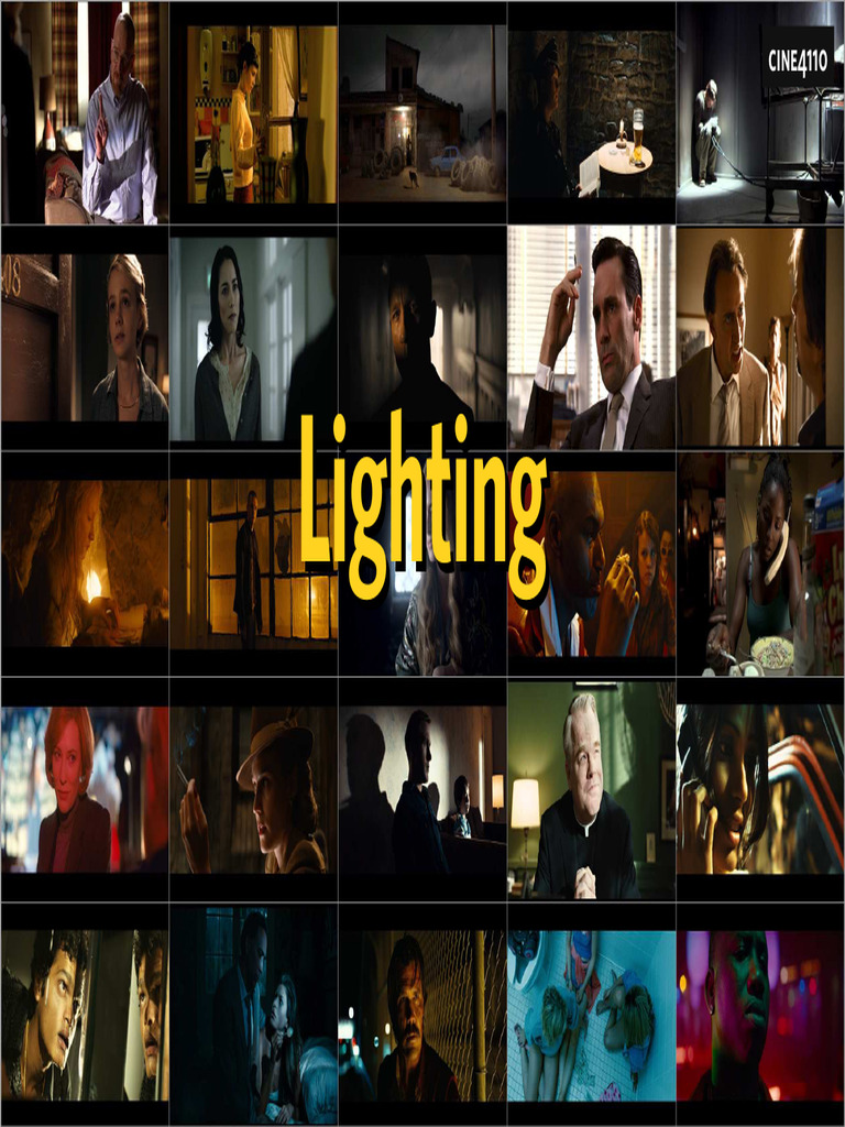 Cinematic Lighting Techniques Guide | PDF | Cinematography | Color