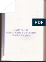 Capitulo IV Resultados y Discusion