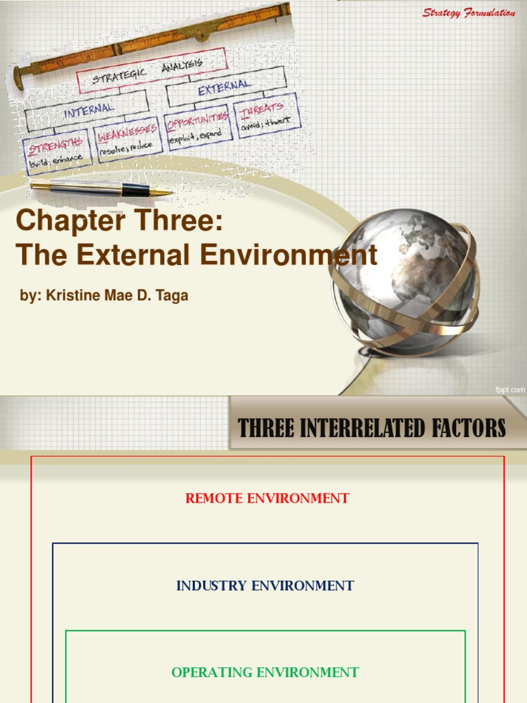 External Environment Strategy Analysis | PDF | Strategic Management ...