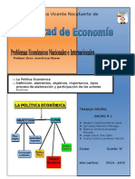 La Politica Economica Facultad de Economia