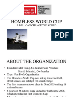 Homeless World Cup: Strategies