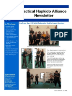 Tactical Hapkido Alliance Newsletter July 2009