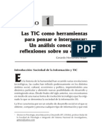 La TIC Como Herramientas para Pensar e Interpensar, Un Análisis Conceptual y Reflexiones Sobre Su Empleo - Hernández Rojas Gerardo PDF
