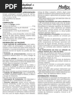 Cloridrato de Eclobutinol Succinato de Doxilamina Xarope