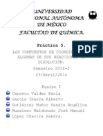 Practica 5 Compuestos de Coordinacion