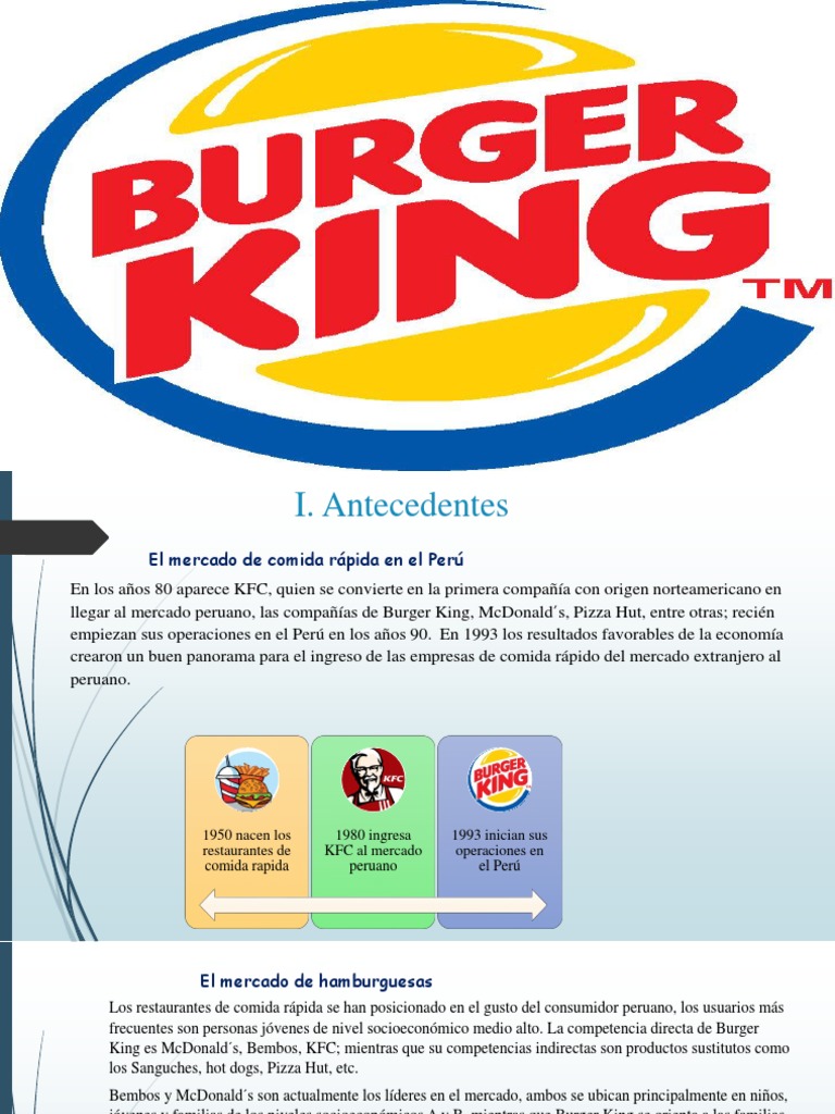 Burger King | PDF | Hamburguesas | Marketing