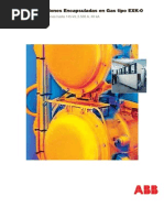 Subestaciones Encapsuladas en Gas Tipo Exk 0