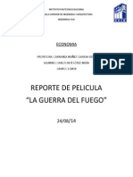 Reporte -La Guerra Del Fuego