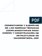 Es-4 c y Ejemplos de Las Ntc Para Dis y Cons de Mamposteria