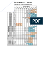 JADWAL SEMESTER-1 TA 2014/2015: BKB Nurul Fikri Wilayah Jawa Barat 4