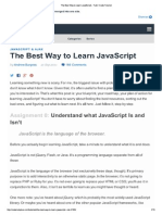 The Best Way to Learn Ja...t - Tuts+ Code Tutorial