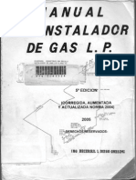 Manual de Instalador de Ga Lp