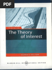 Kellison, Stephen - Theory of Interest