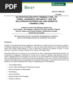 O investigatie asupra cyberbullying