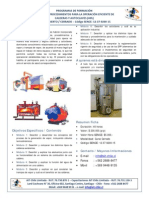 CAIT - Ficha Programa Técnicas y Procedimiento Operación Eficiente Calderas y Autoclaves (40h) - Rev GGR Febrero 2014