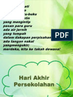 Hari Akhir Persekolahan