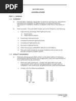 SECTION 16500 Lighting System