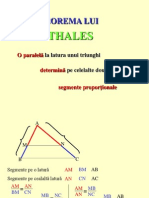 1 Teorema Lui Thales