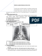 Interpretasi Cardiothoracic Ratio