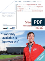 Cover Interview Steve Hochman Nike Supply in Chain Movement Q4 2012