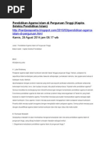 Download Pendidikan Agama Islam Di Perguruan Tinggi Umum by Abukasyah Edi SN238506612 doc pdf