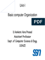 Unit-I Basic Computer Organization