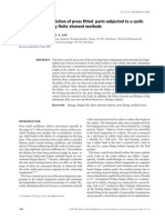 Fatigue Failure Prediction of Press Fitted Parts Subjected To A Cyclic Loading