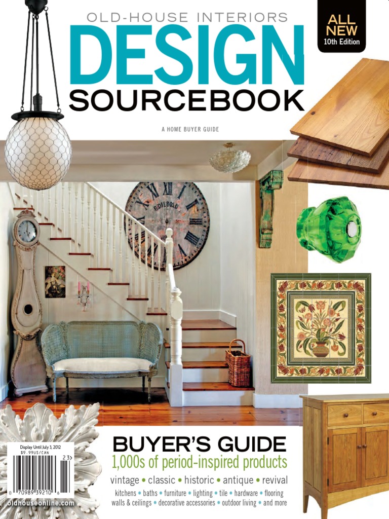 Old House Interiors Design Sourcebook 10th Edition BD | PDF | Manmade ...
