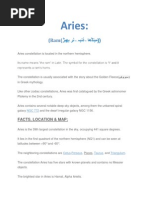 Aries Constellation