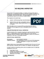 The Duties of The Welding Inspector