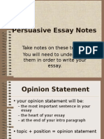 SPAENG - Persusive - Notes Pp