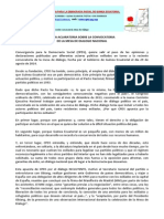 Aclaracion Sobre Convocatoria Mesa de Dialogo