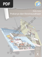 Prakarya Dan Kewirausahaan (Buku Guru)