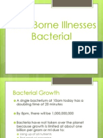 Foodborne Illnesses Bacteria 2014-2015