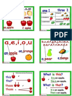 Fruits and demonstrative pronouns list