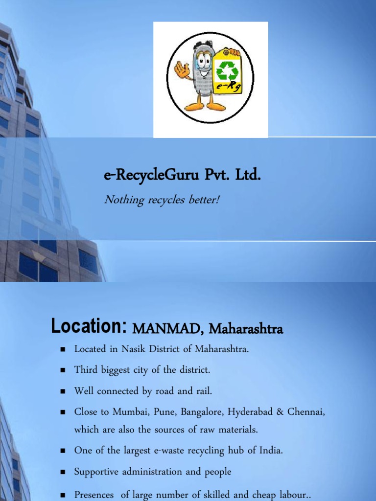 E-Waste Recycling Strategies in India | PDF | Electronic Waste | Waste