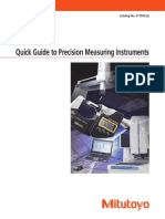 Quick Guide To Precision Measuring Instruments: Catalog No. E11003
