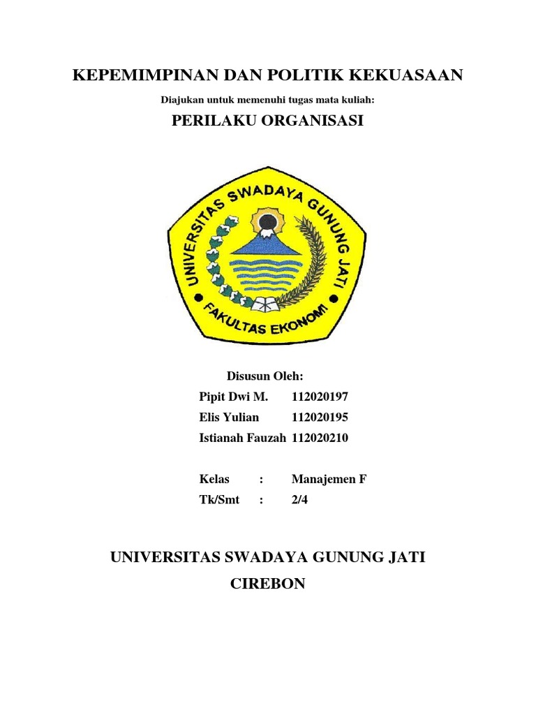 Makalah Perilaku Organisasi