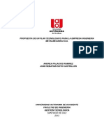 Modelo2 Trabajo Final Del Curso - Ingenieria Metalmecanica