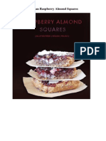 Gluten-Free Vegan Raspberry Almond Squares