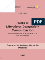 Literatura Lenguaje Comunicacion1 (2010)